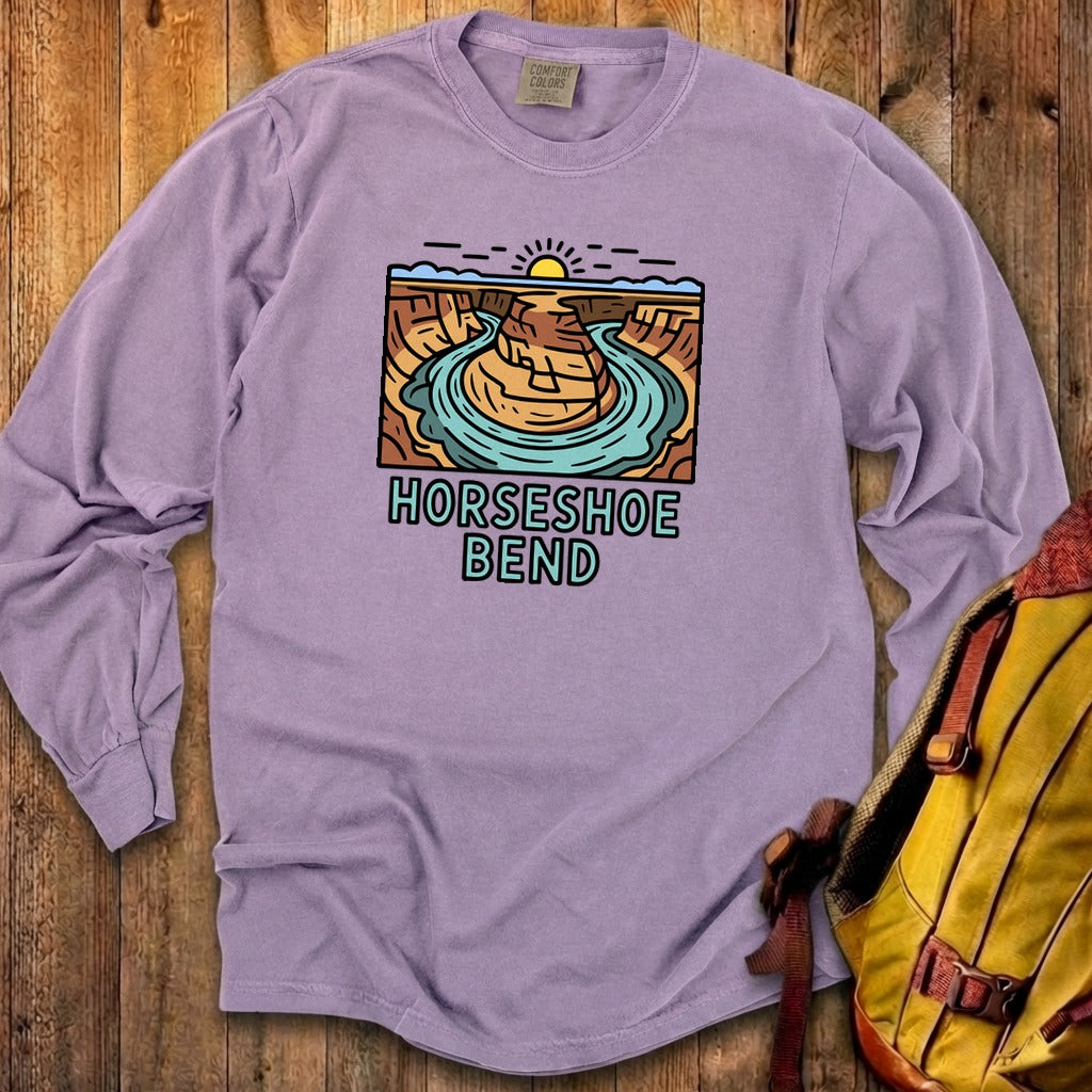 Horseshoe Bend Glen Canyon Cotton Long Sleeve