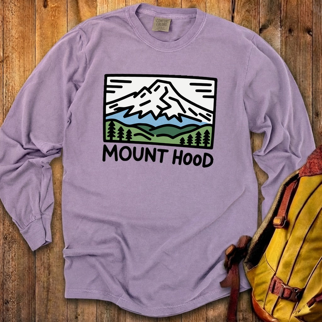 Mount Hood Cotton Long Sleeve