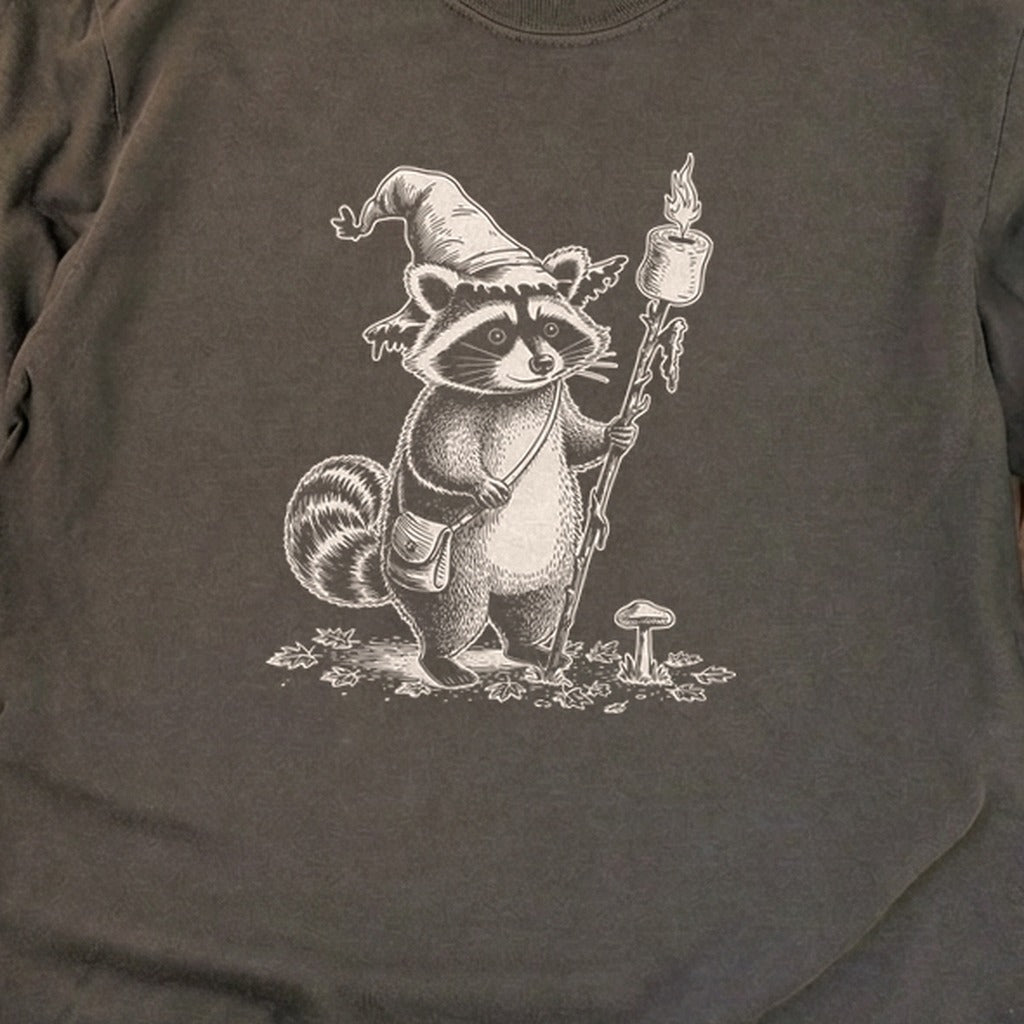 The S'morecerer Raccoon Cotton Long Sleeve