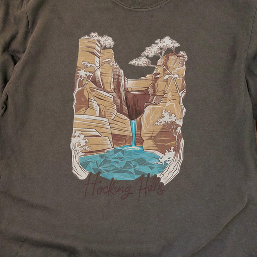 Hocking Hills State Park Cotton Long Sleeve