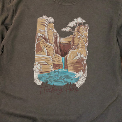 Hocking Hills State Park Cotton Long Sleeve