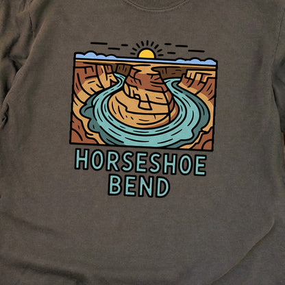Horseshoe Bend Glen Canyon Cotton Long Sleeve