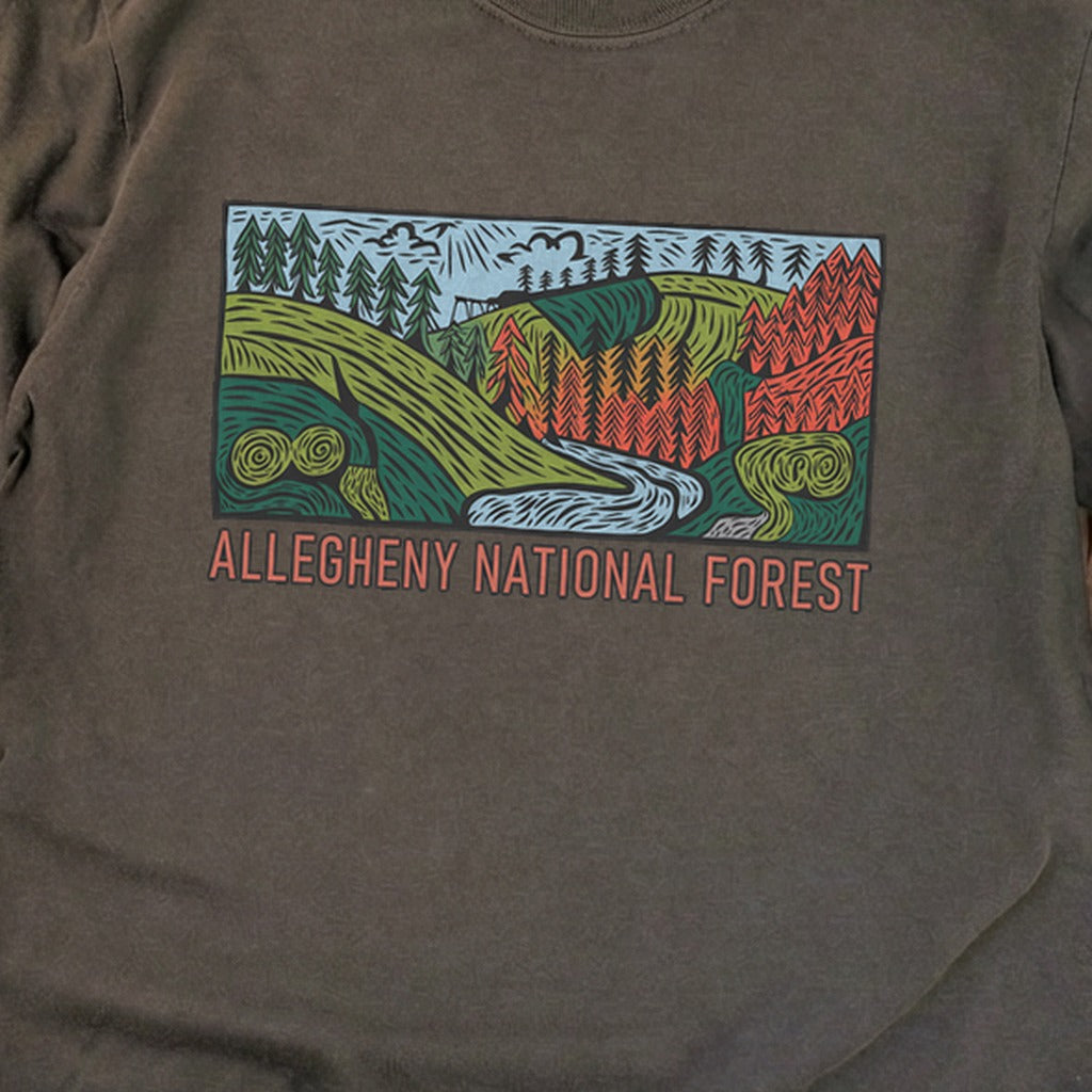 Allegheny National Forest Cotton Long Sleeve