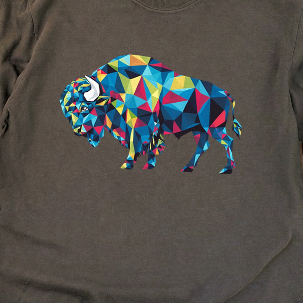 Buffalo Mosaic Cotton Long Sleeve