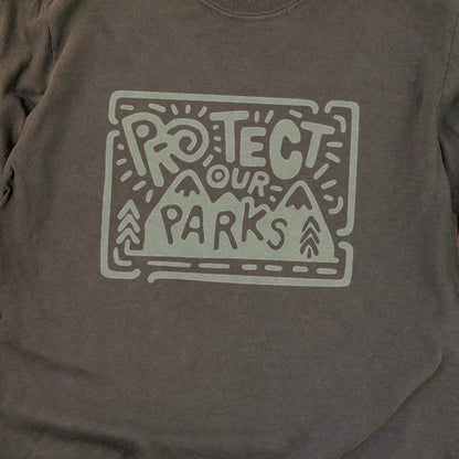 Protect Our Parks Cotton Long Sleeve
