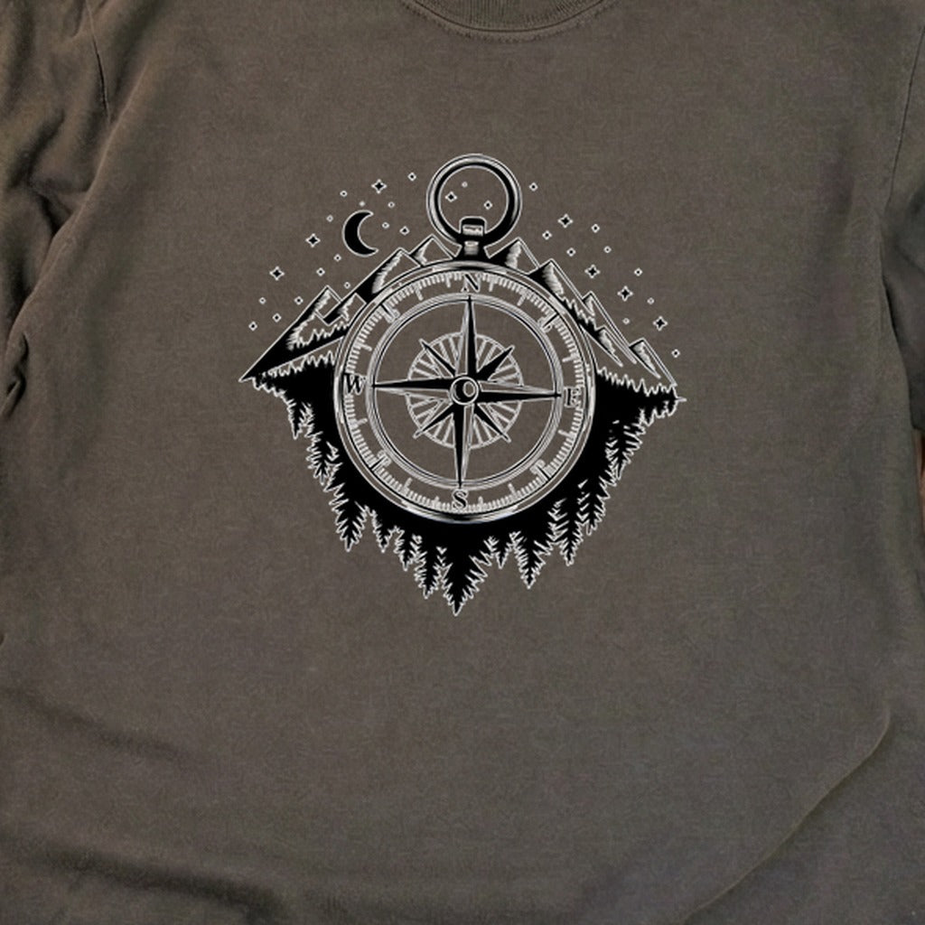 Navigate the Mountains Cotton Long Sleeve