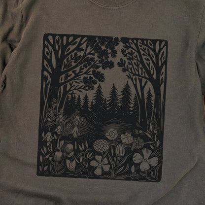 Forest Bloom Cotton Long Sleeve