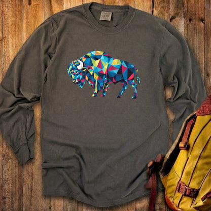 Buffalo Mosaic Cotton Long Sleeve