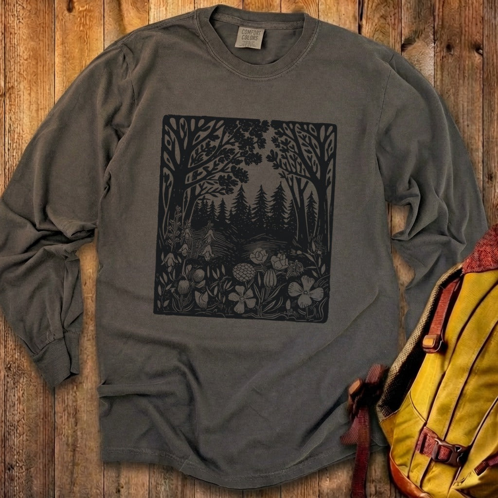 Forest Bloom Cotton Long Sleeve
