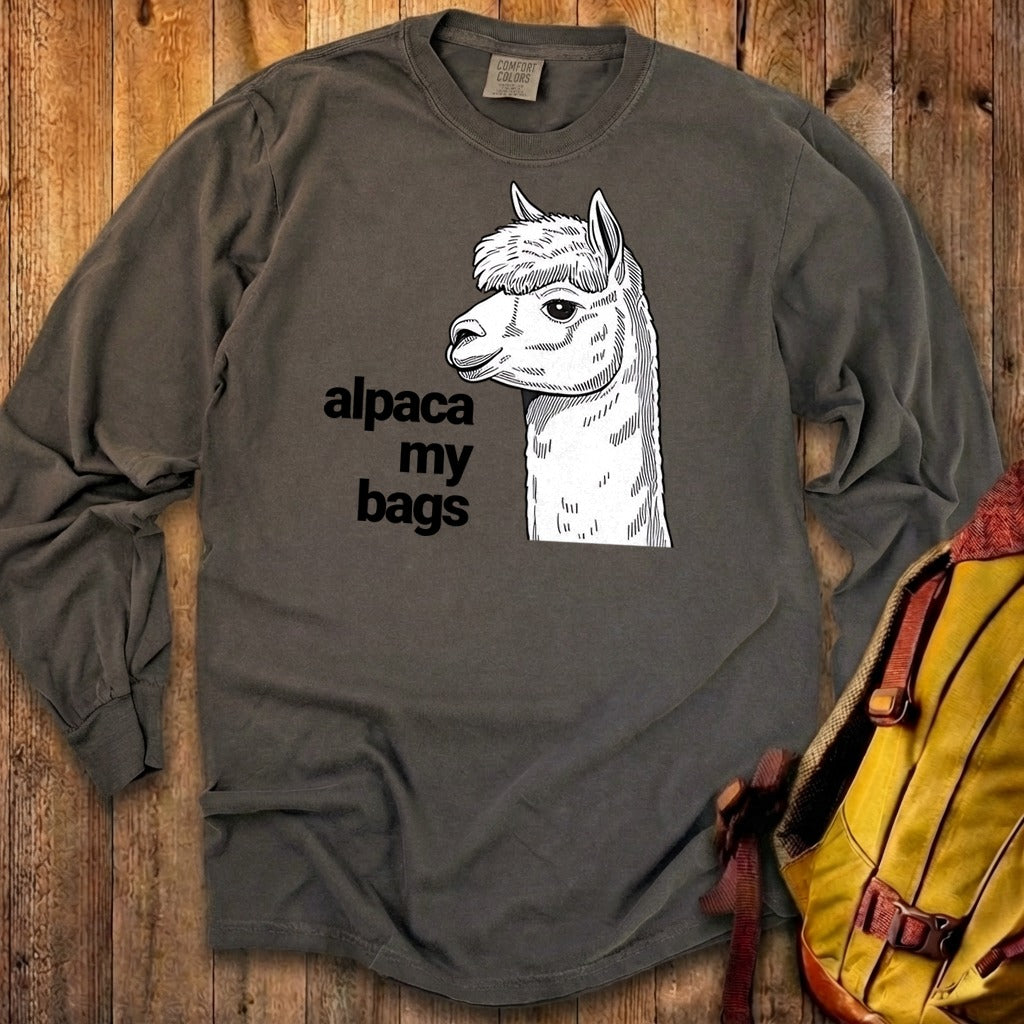 Alpaca My Bags Cotton Long Sleeve