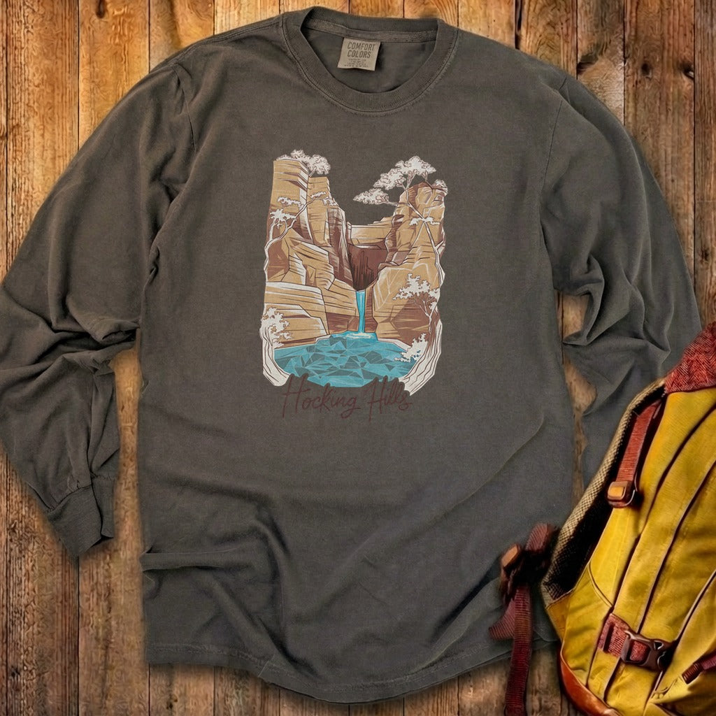 Hocking Hills State Park Cotton Long Sleeve