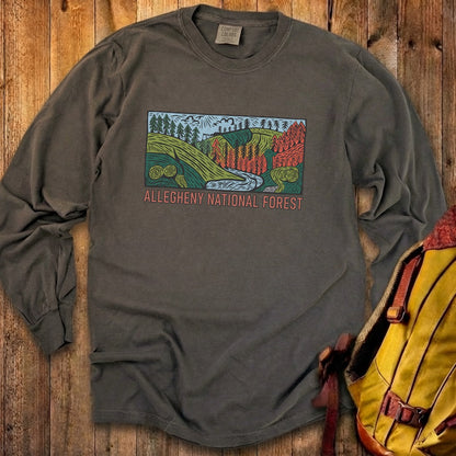 Allegheny National Forest Cotton Long Sleeve