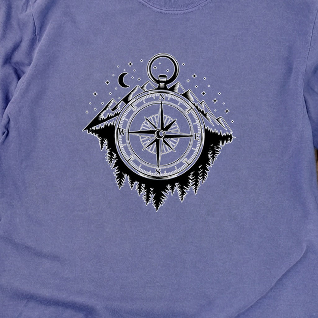Navigate the Mountains Cotton Long Sleeve