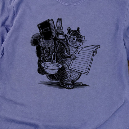 The Packademic Squirrel Cotton Long Sleeve