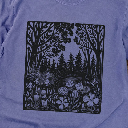 Forest Bloom Cotton Long Sleeve