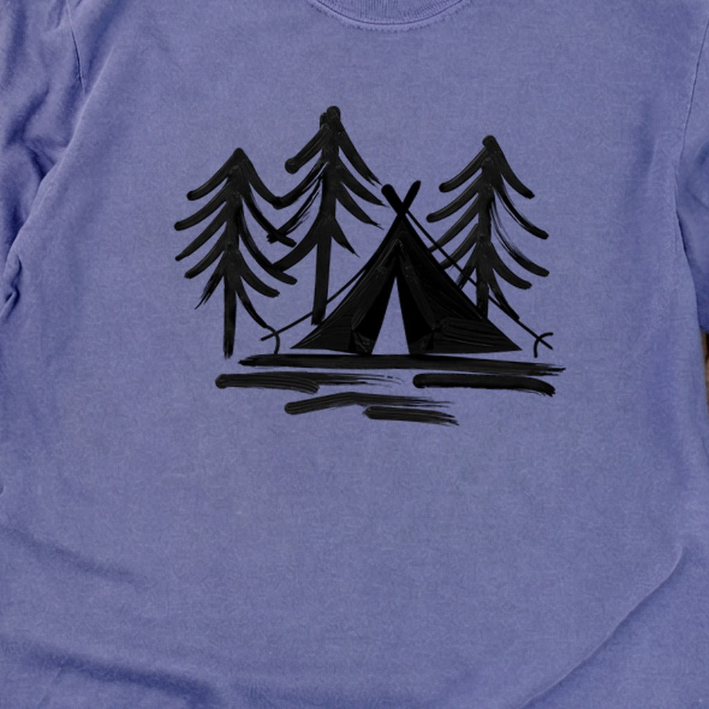 Painted Camp Cotton Long Sleeve