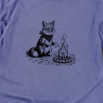 The Pyrofessor Fox Cotton Long Sleeve