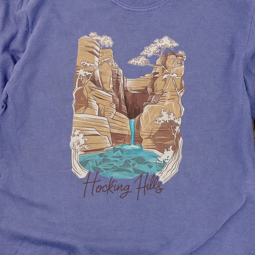 Hocking Hills State Park Cotton Long Sleeve