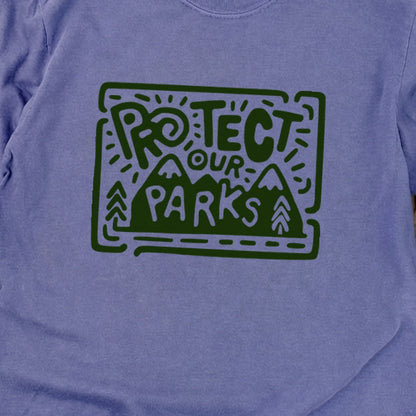 Protect Our Parks Cotton Long Sleeve