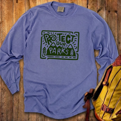 Protect Our Parks Cotton Long Sleeve