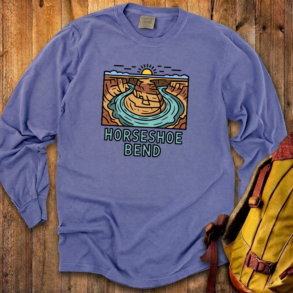 Horseshoe Bend Glen Canyon Cotton Long Sleeve