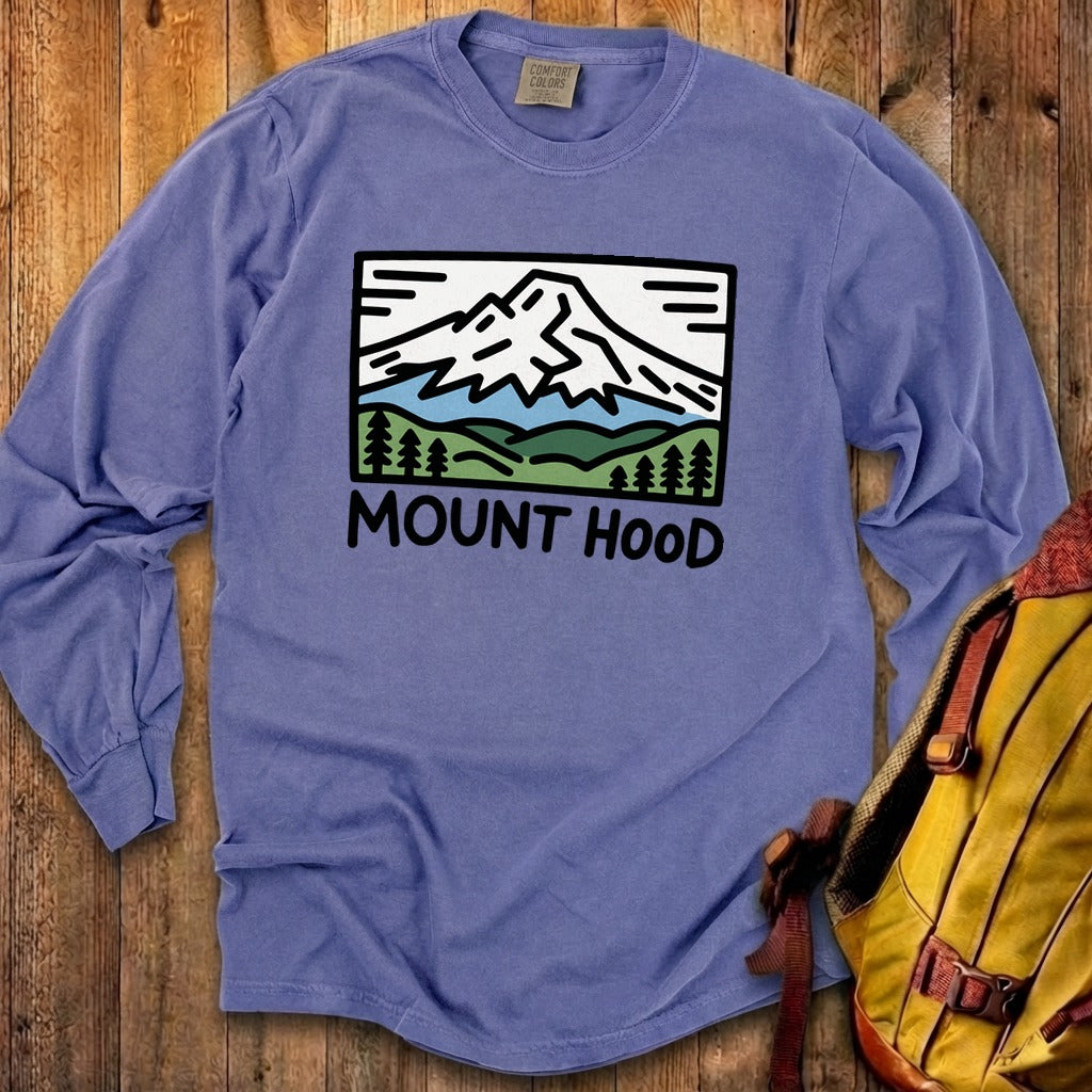 Mount Hood Cotton Long Sleeve