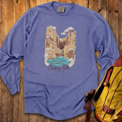 Hocking Hills State Park Cotton Long Sleeve
